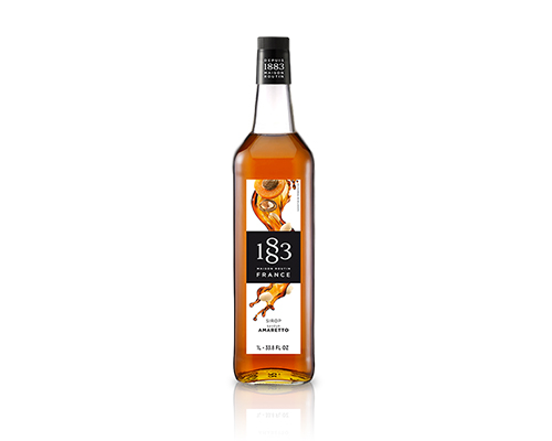 SIROP À SAVEUR D'AMARETTO 1883 - ROUTIN 1 litre