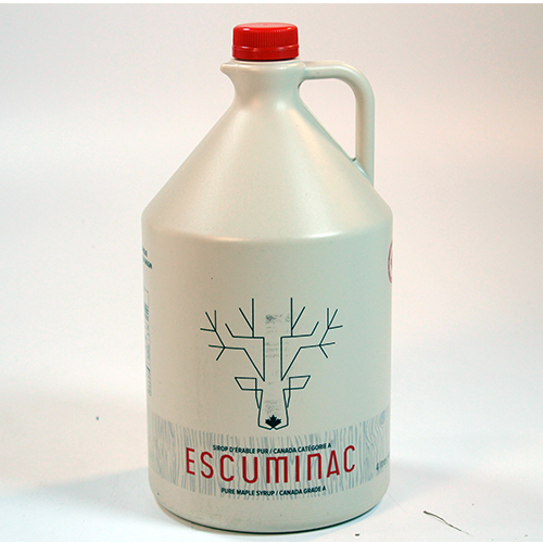 SIROP D'ÉRABLE PUR BIOLOGIQUE  AU GOÛT ROBUSTE 4 x 4 litres