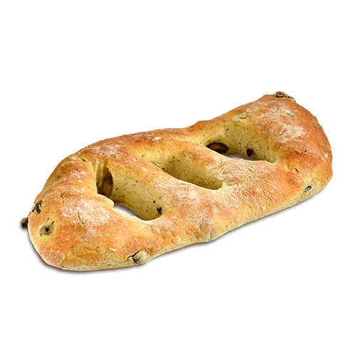 FOUGASSE OLIVES VERTES ET NOIRES SURGELÉES AVEC QUELQUES INGRÉDIENTS BIOLOGIQUES - VITACUIRE - 9 x 300 g