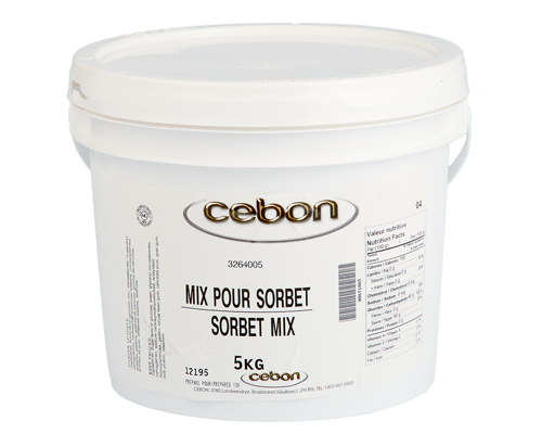 MÉLANGE POUR SORBET PRÊT À L'EMPLOI - CEBON - 5 kg