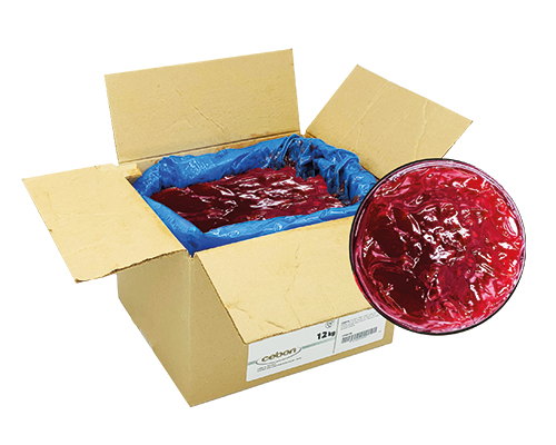 REMPLISSAGE À TARTE AUX FRAMBOISES - CEBON 12 kg