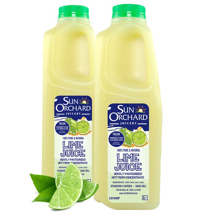 JUS DE LIME À 100 % SURGELÉ - SUN ORCHARD 1.8 litres