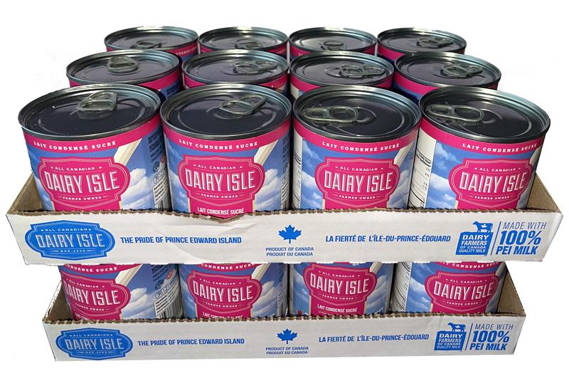 LAIT-03 - LAIT CONDENSÉ SUCRÉ - DAIRY ISLE - 24 x 300 ml