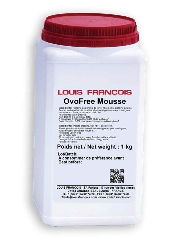OVOFREE MOUSSE - LOUIS FRANÇOIS - 1 kg