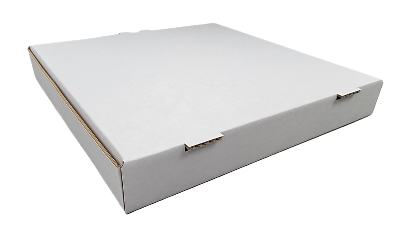 BOÎTE À PIZZA 10'' BLANCHE - 50 unités