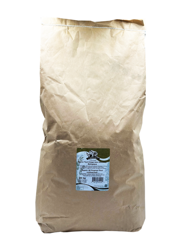 FARINE TOUT-USAGE BLANCHE NON-BLANCHIE BIOLOGIQUE - LACOSTE - 20 kg