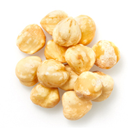 Noisette blanche entière rôtie non salée