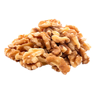 NOIX DE GRENOBLE DE CALIFORNIE DEMIES ET MORCEAUX - 25 lb