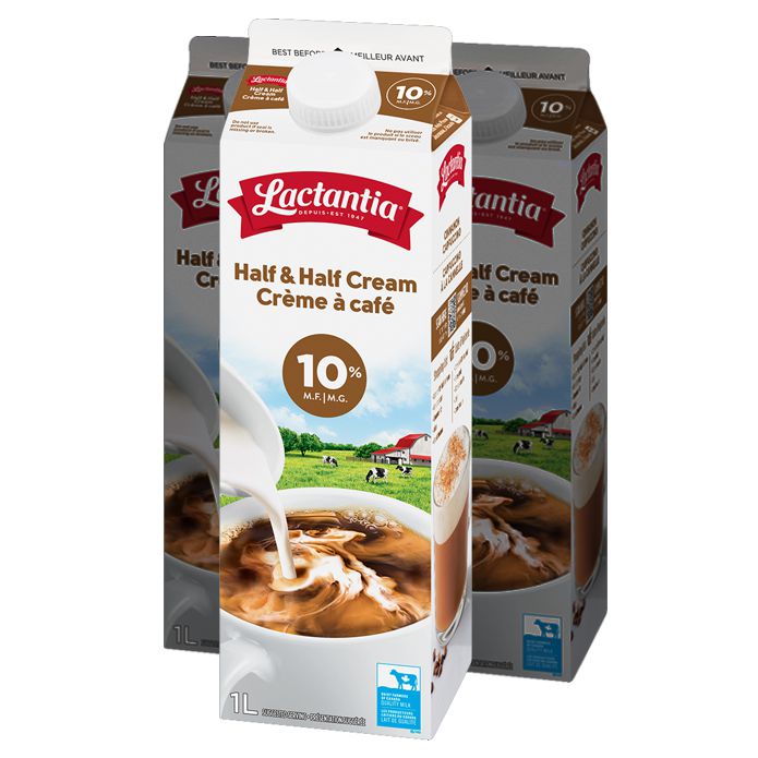 CRÈME À CAFÉ 10% - LACTANTIA 1 litre