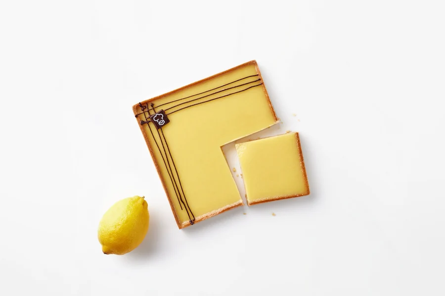 TARTE CARRÉ AU CITRON CONGELÉE - CARRÉMENENT TARTE - 9 x 500g