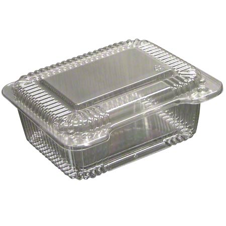 CONTENANT UTILITAIRE CARRÉ CLAIR PET - 300 unités