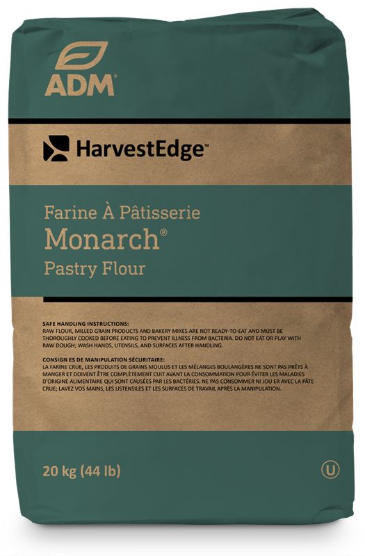 MONARCH PASTRY FLOUR BLEACHED AND TREATED - ADM - 20 kg