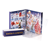 CALENDRIERS DE L'AVENT À CHOCOLATER ''24 JOURS AVANT NOËL'' - PCB CREATION - 10 unités