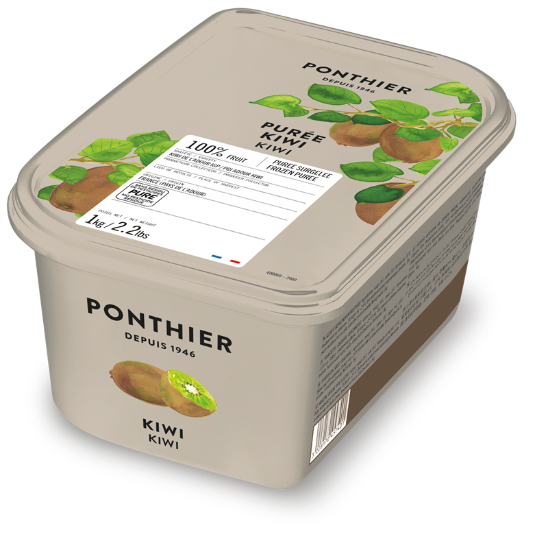 PURÉE DE KIWI DE L'ADOUR 100% SURGELÉE - PONTHIER - 6 x 1 kg