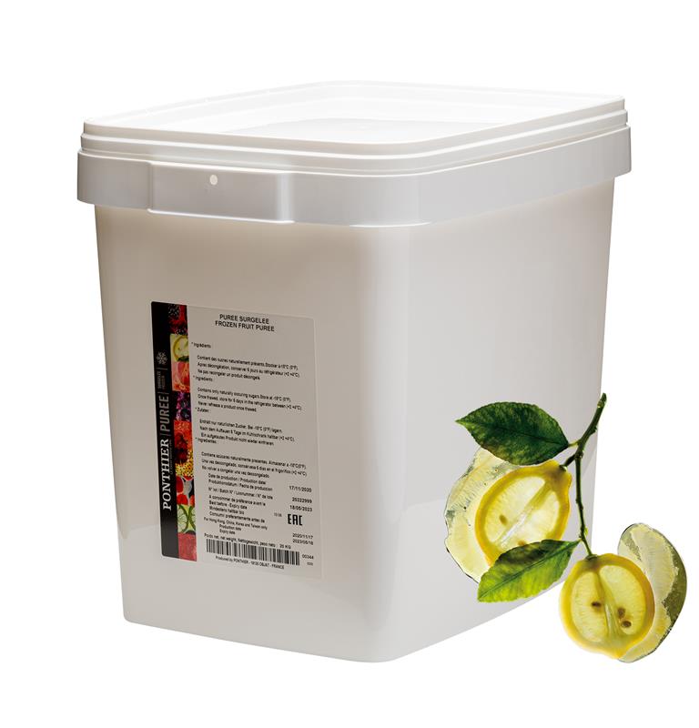 PURÉE DE CITRON JAUNE 100% SURGELÉE - PONTHIER - 20 kg
