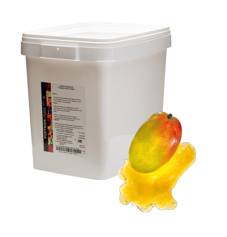 PURÉE DE MANGUE ALPHONSO 100% SURGELÉE - PONTHIER - 20 kg