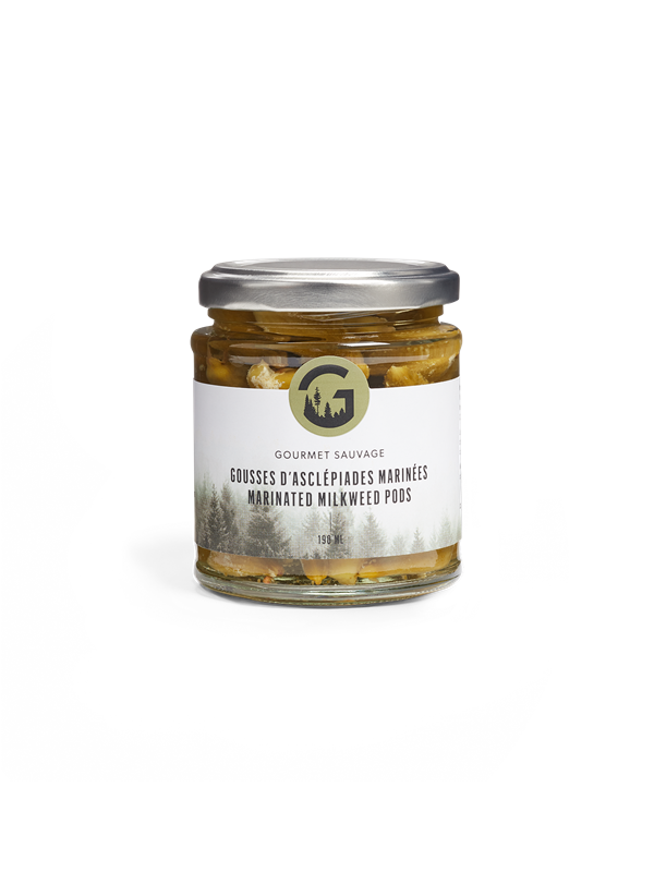 GOUSSES D'ASCLEPIADES MARINÉES - GOURMET SAUVAGE - 190 ml