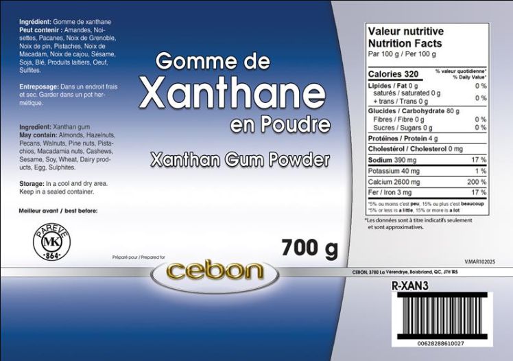 R-XAN3 - VITA55 - ÉTIQUETTE