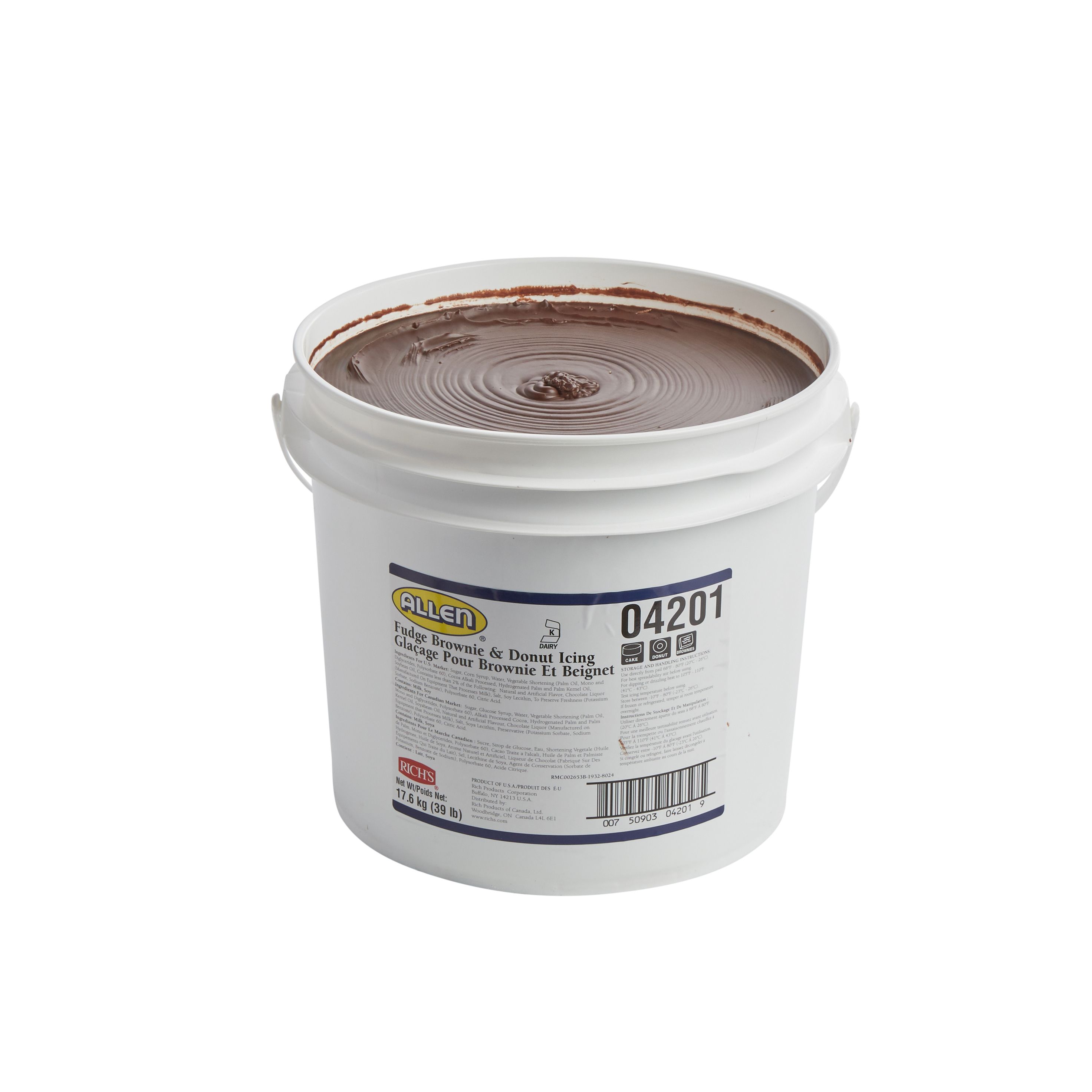 GLAÇAGE AU FUDGE - 17.7 KG