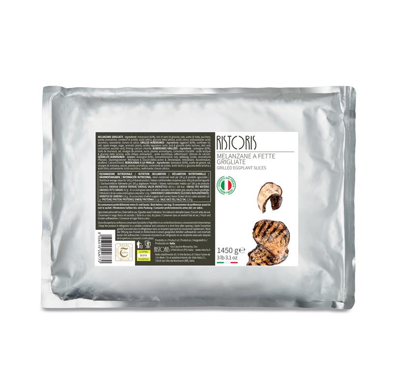 AUBERGINE GRILLÉE EN TRANCHE - RISTORIS 6 x 1.45 kg