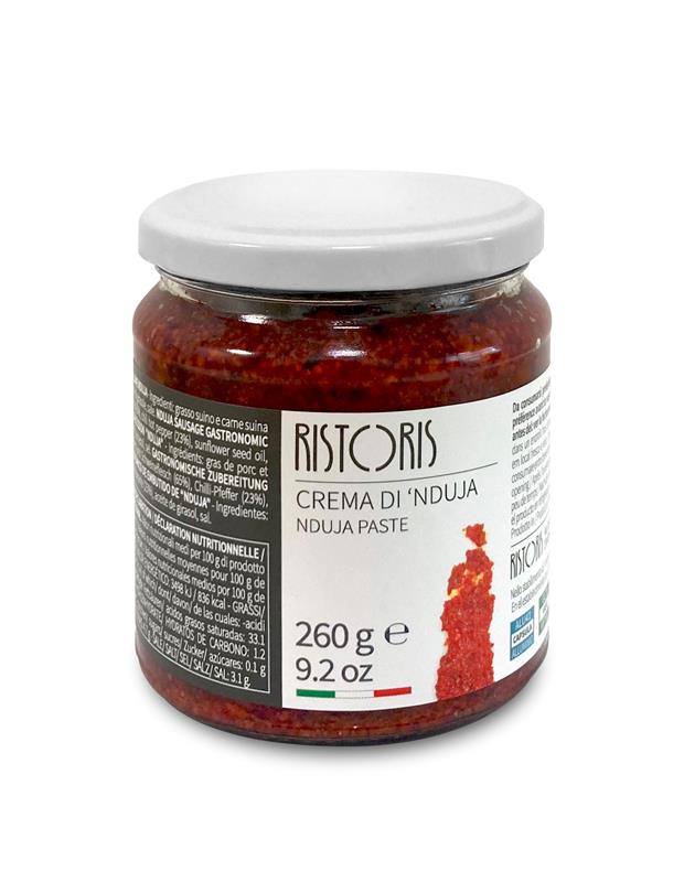PÂTE DE SAUCISSE NDUJA - RISTORIS - 12 x 260 g