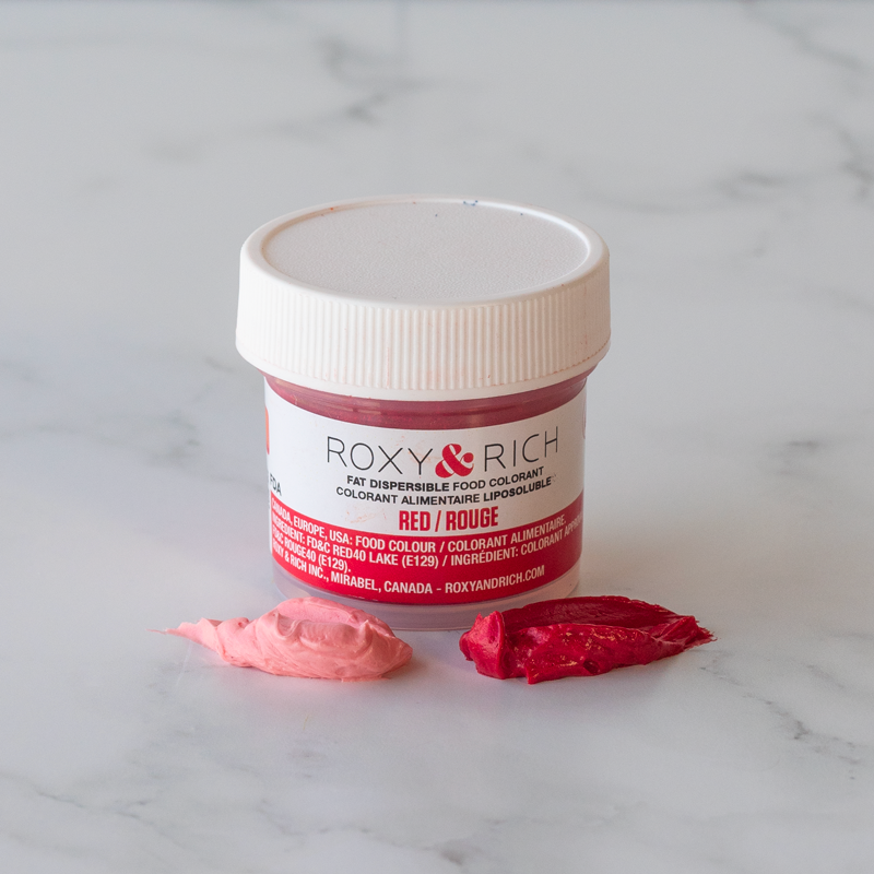 POWDER FAT DISPERSIBLE FOOD COLORANT RED - ROXY & RICH 50 g
