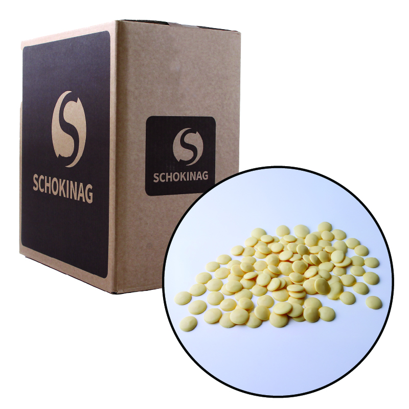 CHOCOLAT BLANC EN PISTOLE - SCHOKINAG - 10 kg