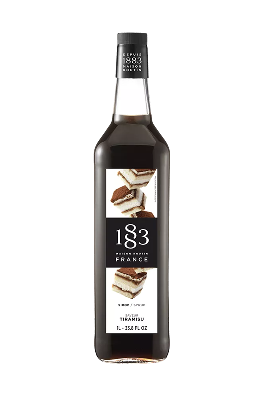 SIROP À SAVEUR DE TIRAMISU - 1883 MAISON ROUTIN - 1 litre