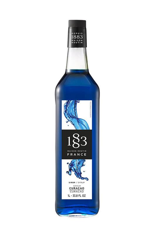SIROP À SAVEUR DE CURACAO 1883 - ROUTIN - 1 litre
