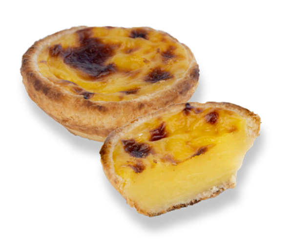 TARTELETTE AUX OEUFS PORTUGAISE CONGELÉE (PASTEL DE NATA)  - 60 unités