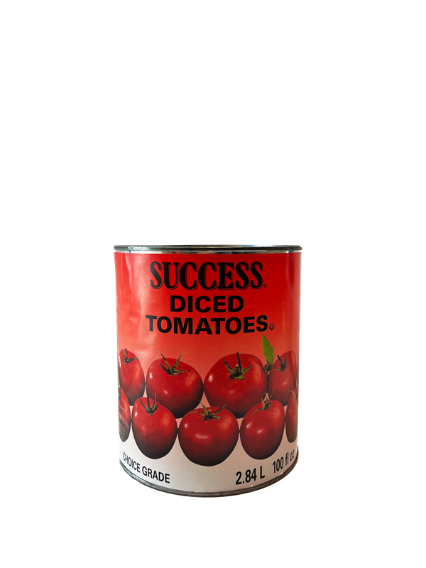 TOMATES EN DÉS AVEC JUS - SUCCESS - 6 x 2.84 litres