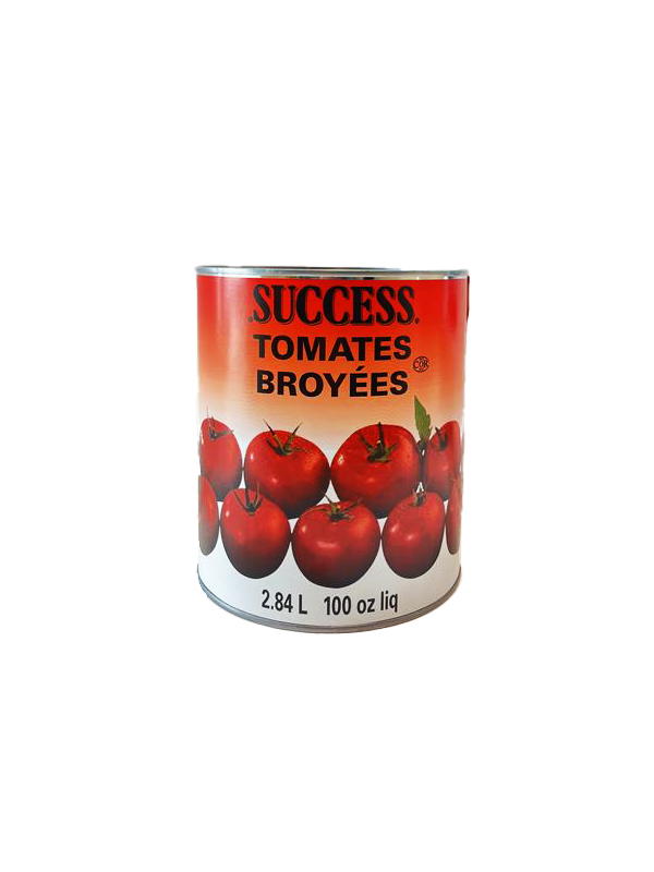TOMATES BROYÉES - SUCCES - 6 x 2.84 litres