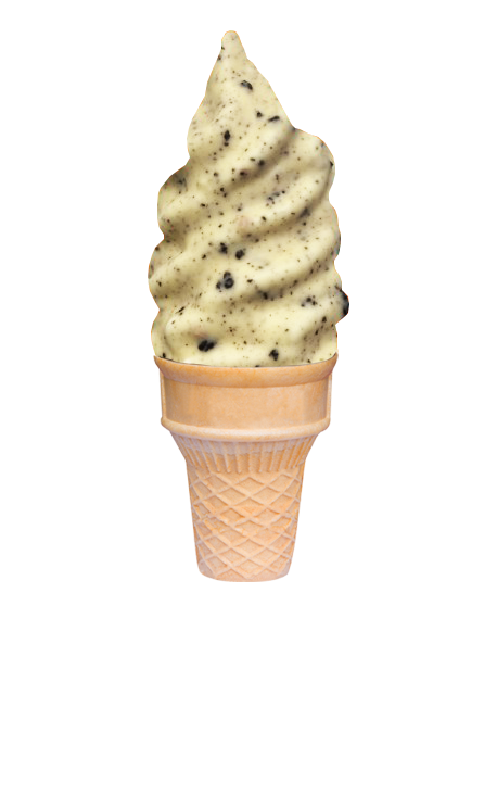 ICE CREAM CONE DIP - WHITE CHOCOLATE WITH OREO PIECES 4 X 1 kg