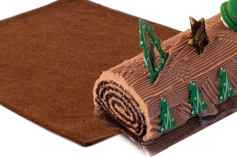 GÉNOISE AU CHOCOLAT EN FEUILLE SURGELÉE - VITACUIRE - 8 x 900 g