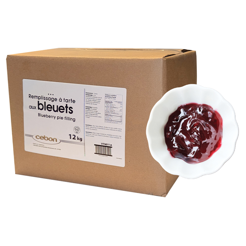 REMPLISSAGE À TARTE AUX BLEUETS 3* - CEBON - 12 kg