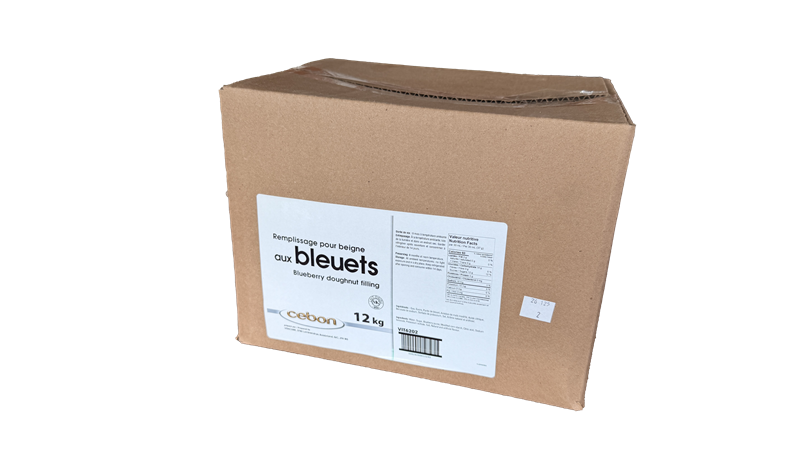 REMPLISSAGE À BEIGNE AUX BLEUETS - CEBON - 12 kg
